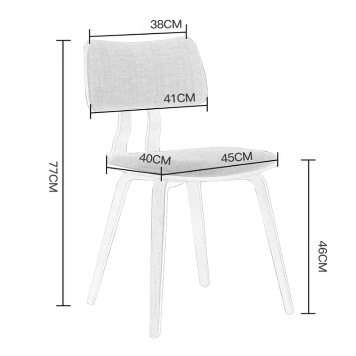MAS-2827 Masdio Modern Dining Chair