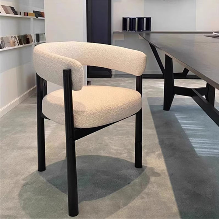 MAS-2829 Masdio Modern Boucle Dining Chair