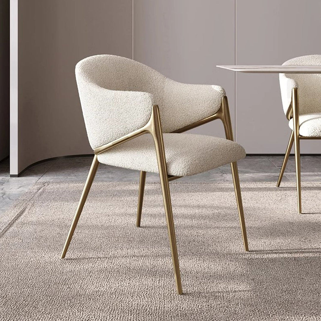 MAS-2835 Masdio Modern Boucle Dining Chair