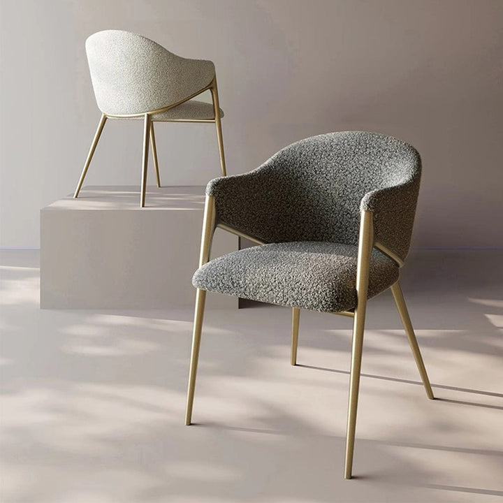 MAS-2835 Masdio Modern Boucle Dining Chair