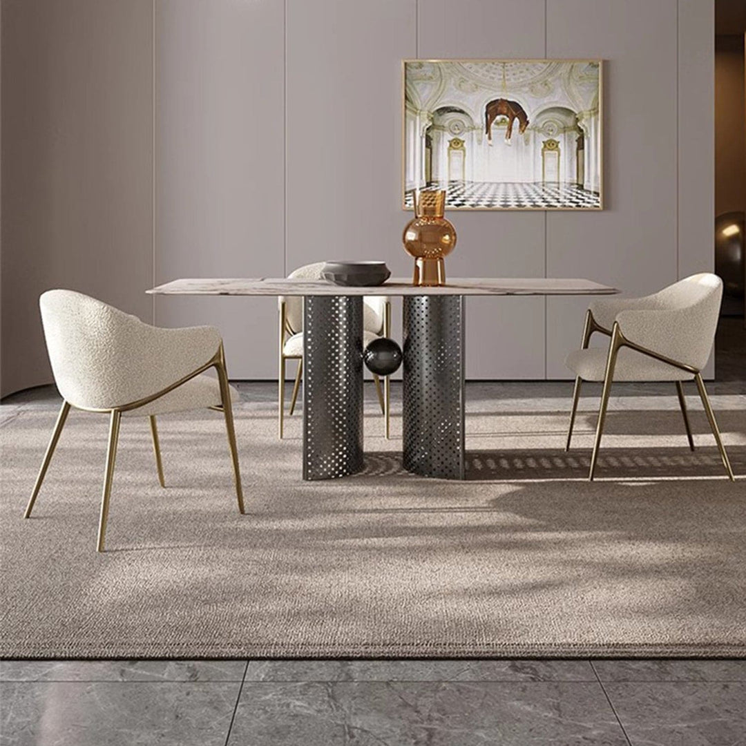 MAS-2835 Masdio Modern Boucle Dining Chair