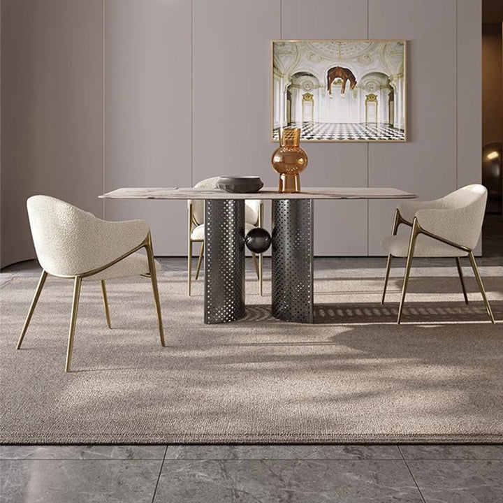 MAS-2835 Masdio Modern Boucle Dining Chair