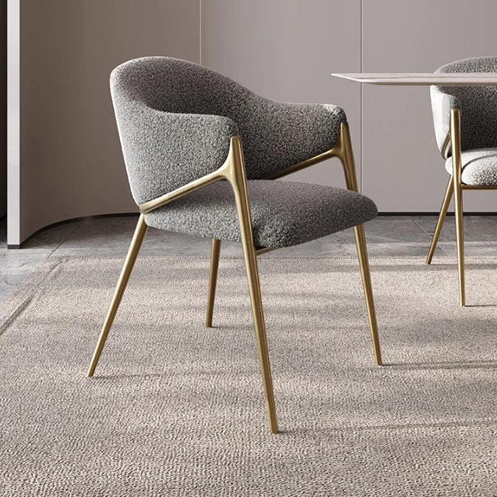 MAS-2835 Masdio Modern Boucle Dining Chair