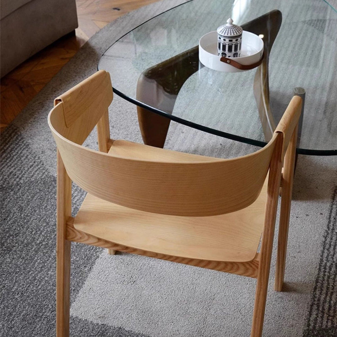 MAS-2836 Masdio Scandinavian Solid Wood Dining Chair
