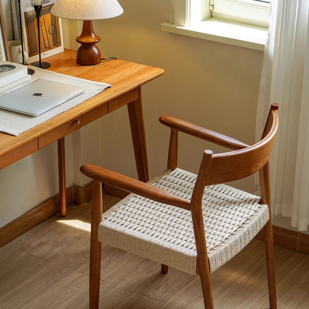MAS-2838 Masdio Japandi Solid Wood Dining Chair