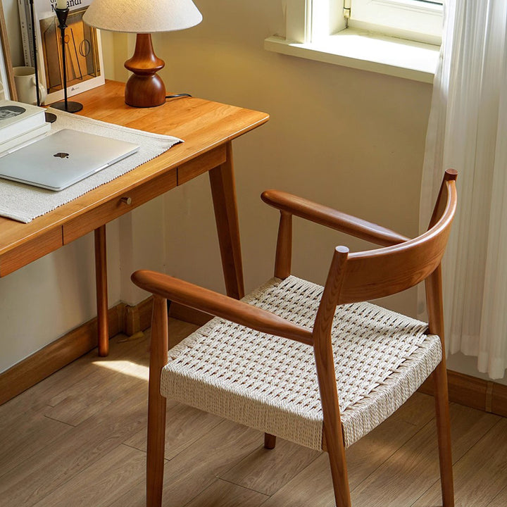 MAS-2838 Masdio Japandi Solid Wood Dining Chair