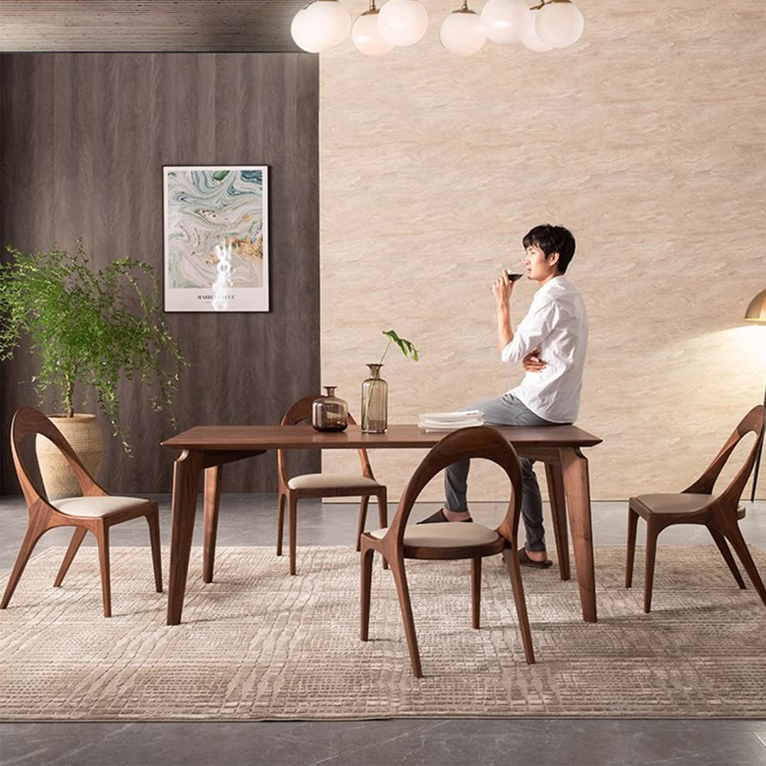 MAS-2840 Masdio Modern Solid Wood Dining Chair