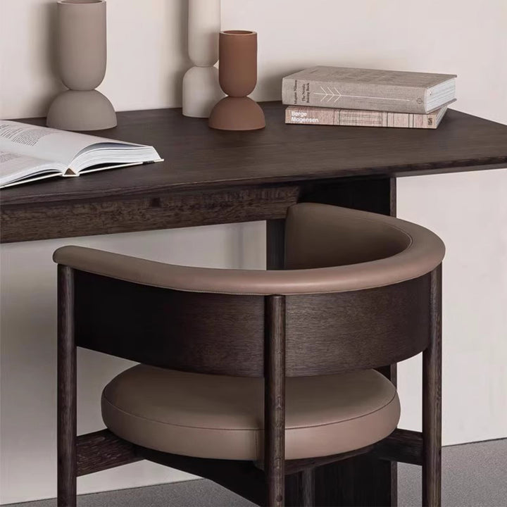 MAS-2842 Masdio Japandi Solid Wood Dining Chair