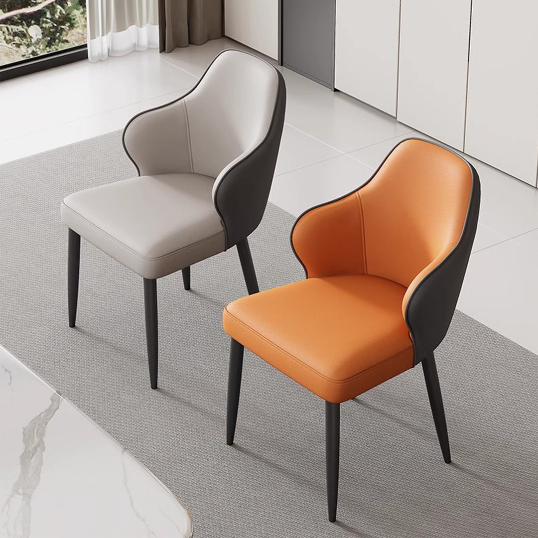 MAS-2843 Masdio Modern Leather Dining Chair