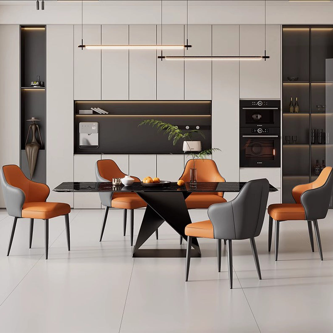 MAS-2843 Masdio Modern Leather Dining Chair