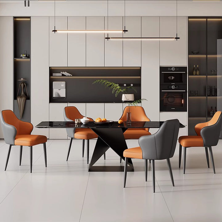 MAS-2843 Masdio Modern Leather Dining Chair