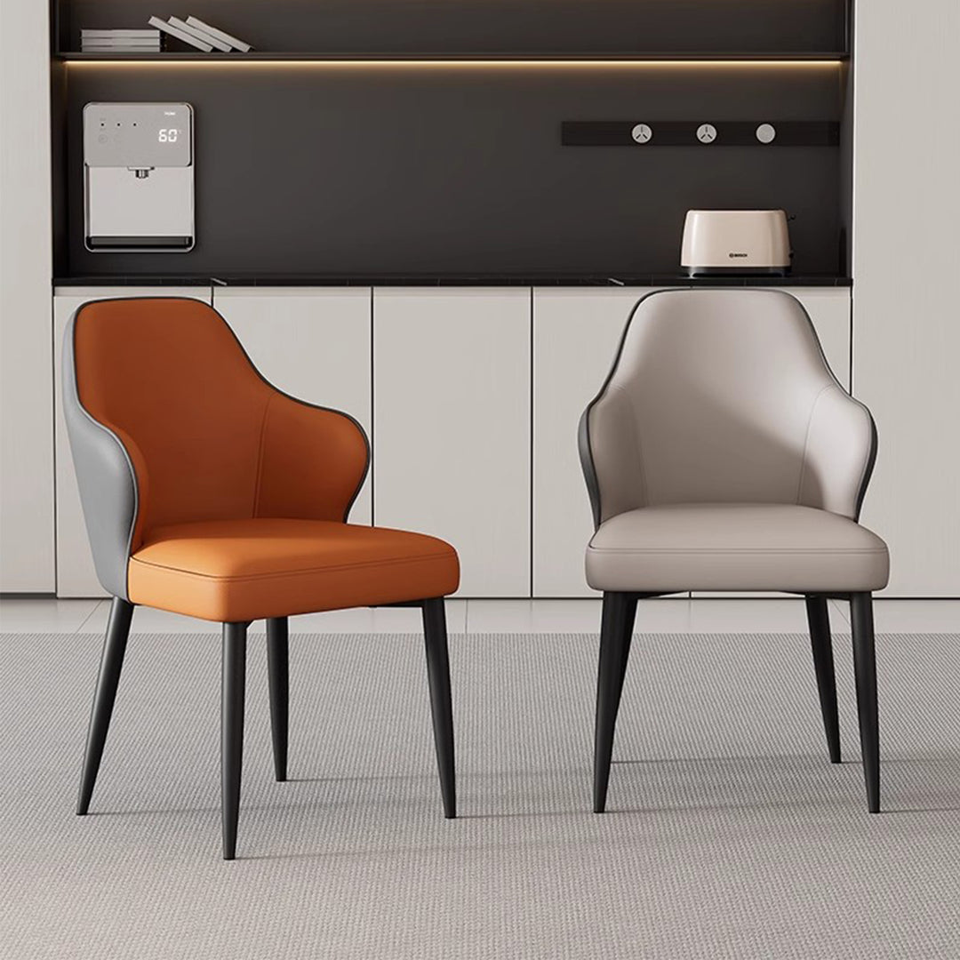 MAS-2843 Masdio Modern Leather Dining Chair