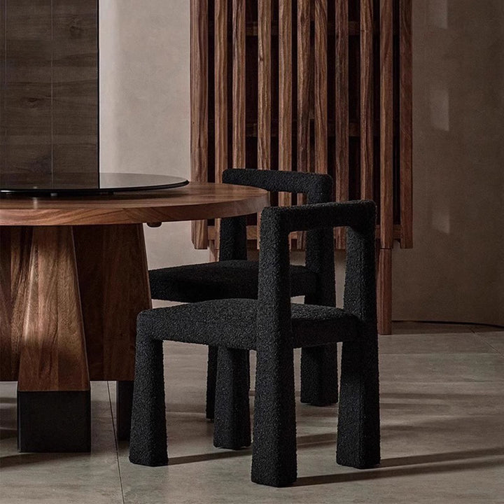 MAS-2844 Masdio Modern Boucle Dining Chair