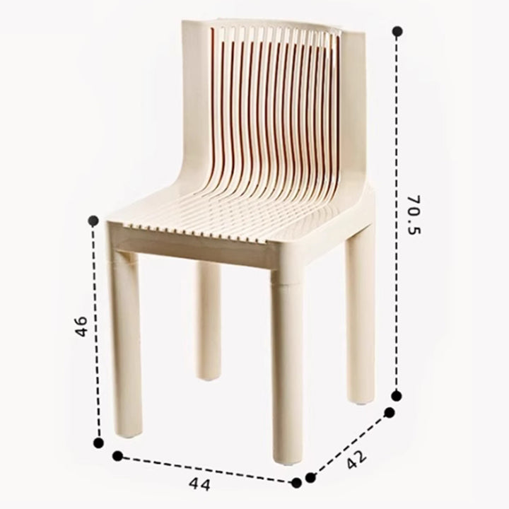 MAS-2852 Masdio Modern Plastic Dining Chair