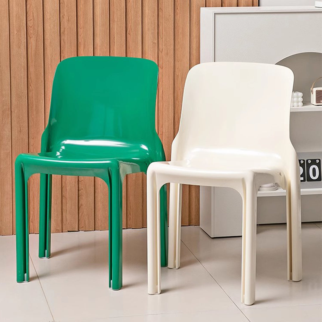 MAS-2853 Masdio Modern Stackable Plastic Dining Chair