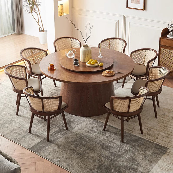 MAS-2858 Masdio Rustic Rattan Dining Chair