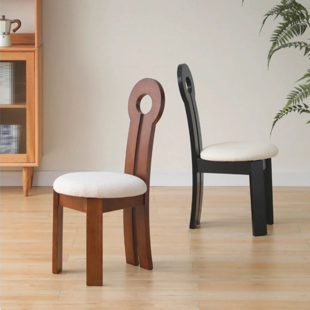 MAS-2860 Masdio Mid Century Solid Wood Dining Chair