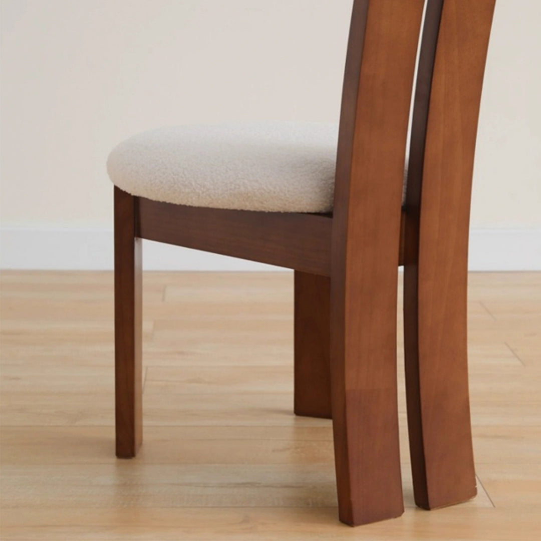 MAS-2860 Masdio Mid Century Solid Wood Dining Chair