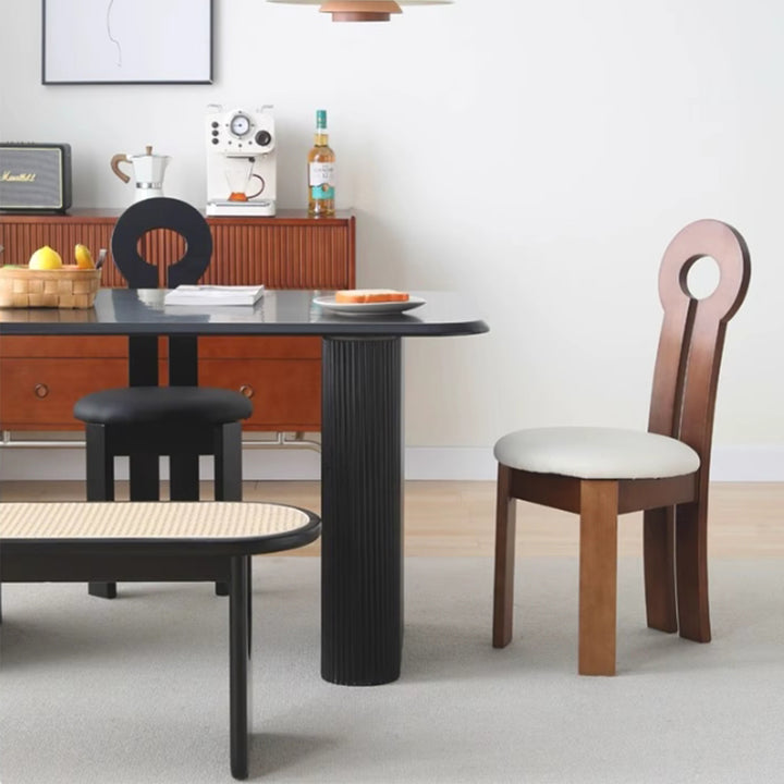 MAS-2860 Masdio Mid Century Solid Wood Dining Chair
