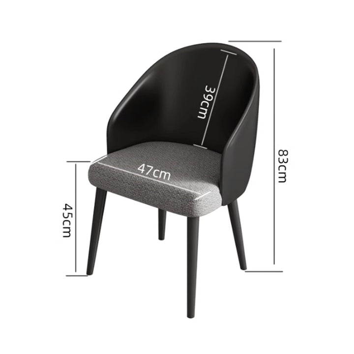 MAS-2861 Masdio Modern Fabric Dining Chair
