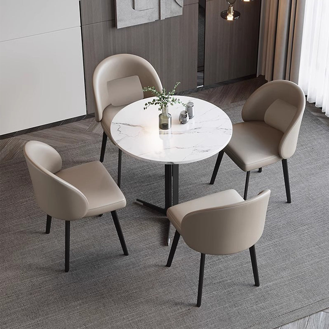 MAS-2863 Masdio Modern Leather Dining Chair