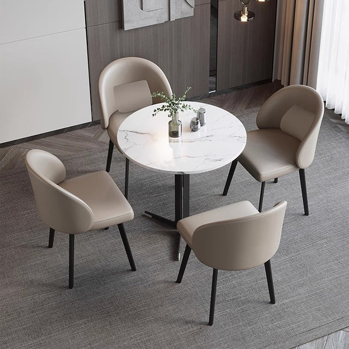 MAS-2863 Masdio Modern Leather Dining Chair