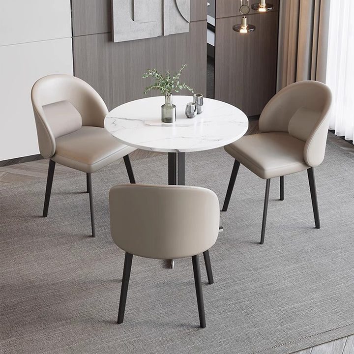 MAS-2863 Masdio Modern Leather Dining Chair