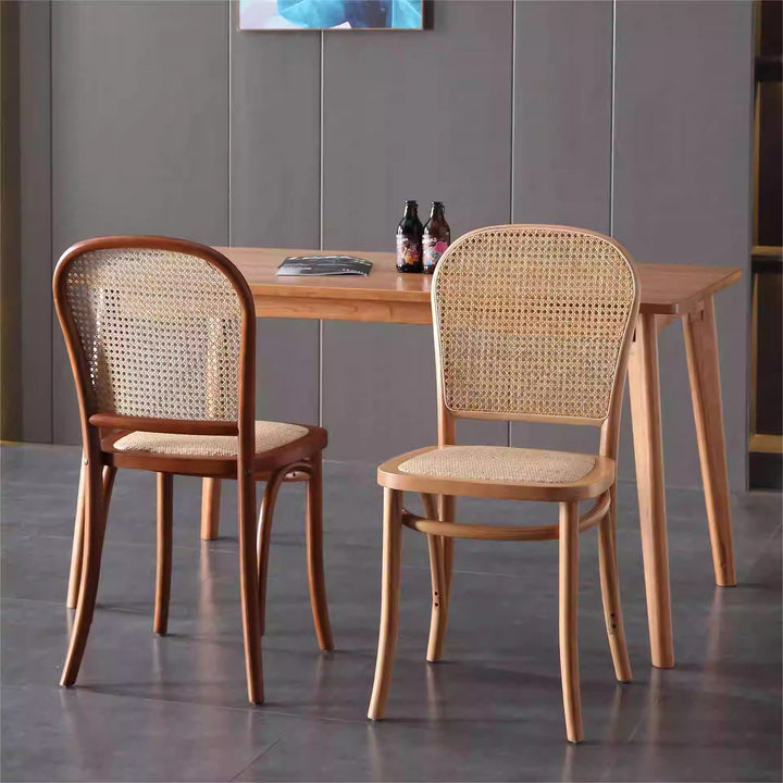 MAS-2865 Masdio Vintage Rattan Dining Chair