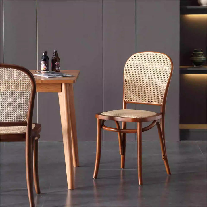 MAS-2865 Masdio Vintage Rattan Dining Chair