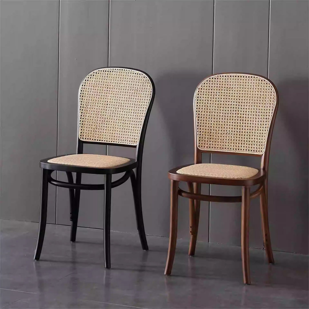 MAS-2865 Masdio Vintage Rattan Dining Chair