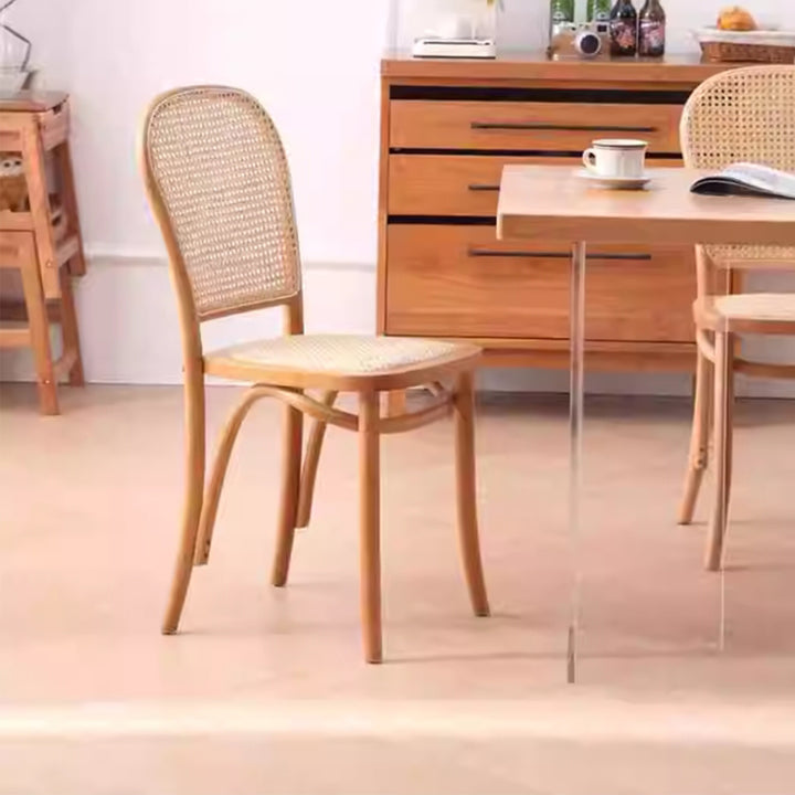 MAS-2865 Masdio Vintage Rattan Dining Chair