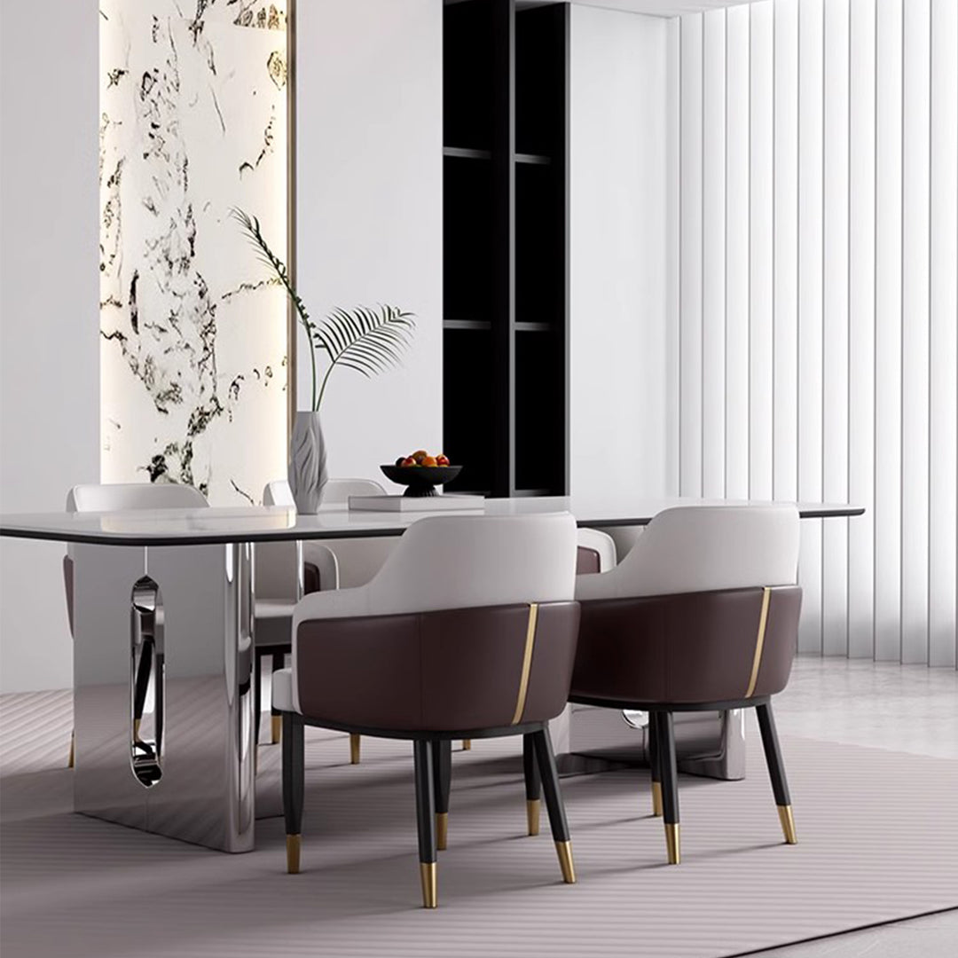 MAS-2867 Masdio Modern Leather Dining Chair