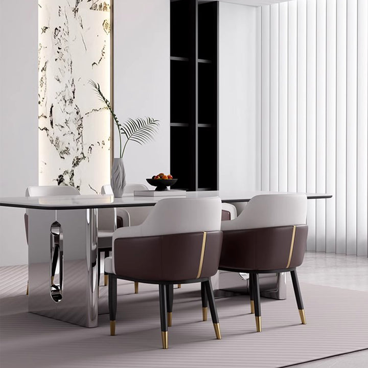 MAS-2867 Masdio Modern Leather Dining Chair