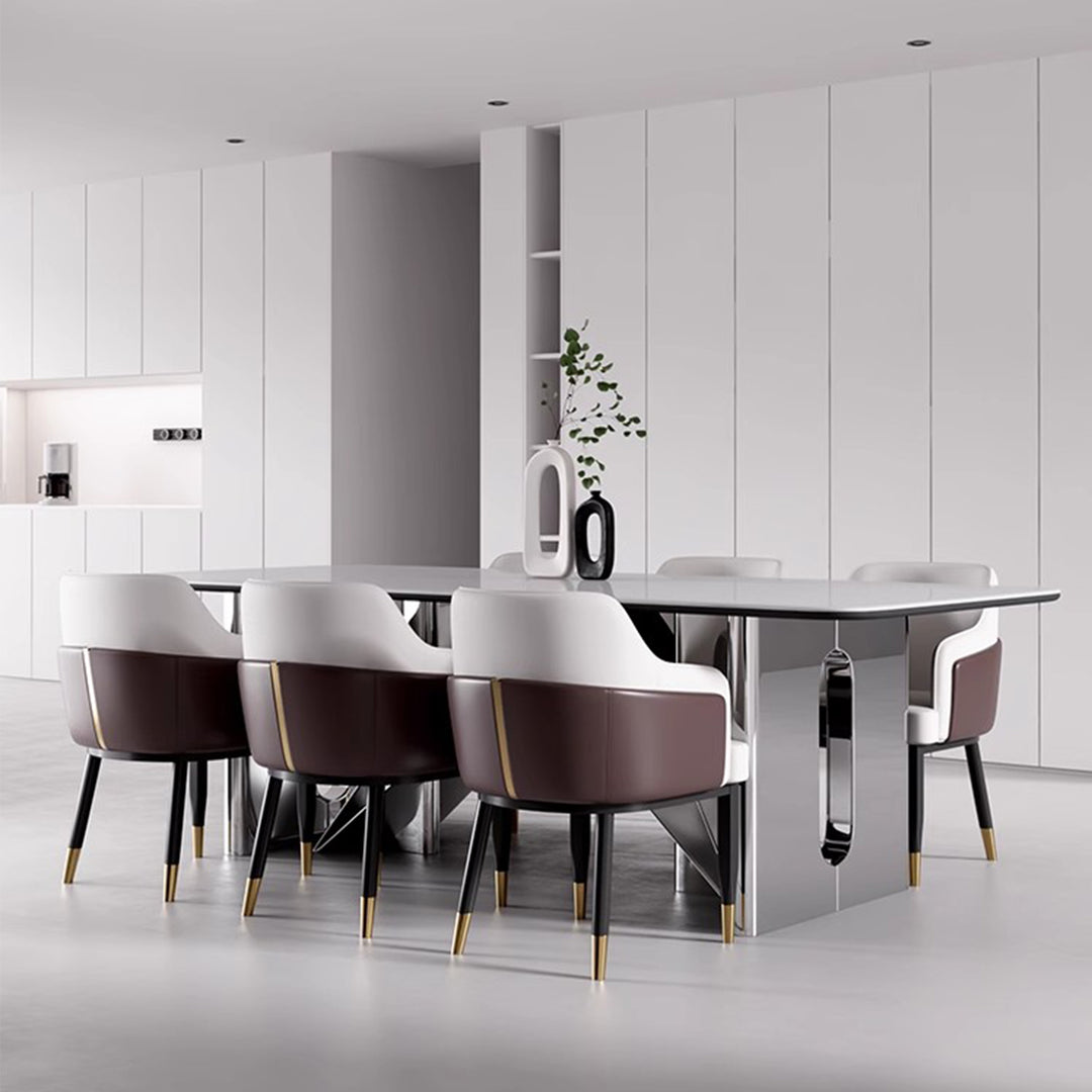 MAS-2867 Masdio Modern Leather Dining Chair