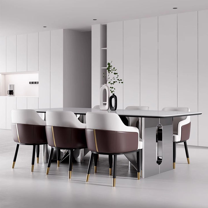 MAS-2867 Masdio Modern Leather Dining Chair