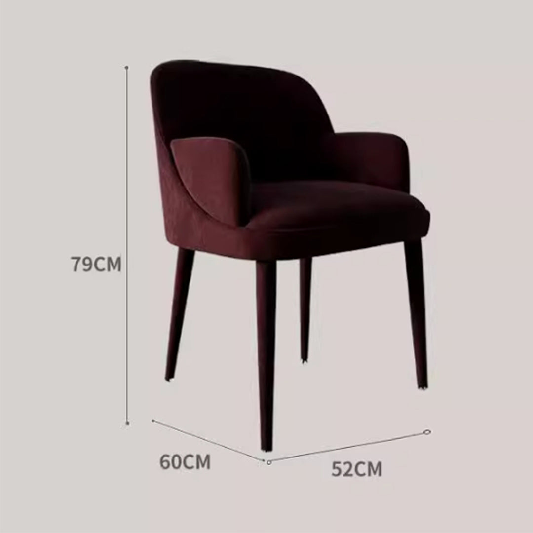 MAS-2868 Masdio Modern Velvet Dining Chair