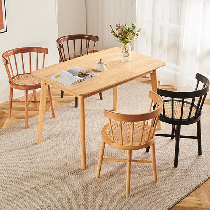 MAS-2870 Masdio Rustic Solid Wood Dining Chair