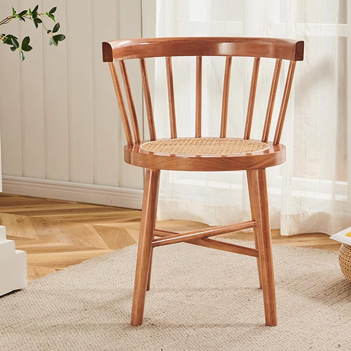 MAS-2870 Masdio Rustic Solid Wood Dining Chair