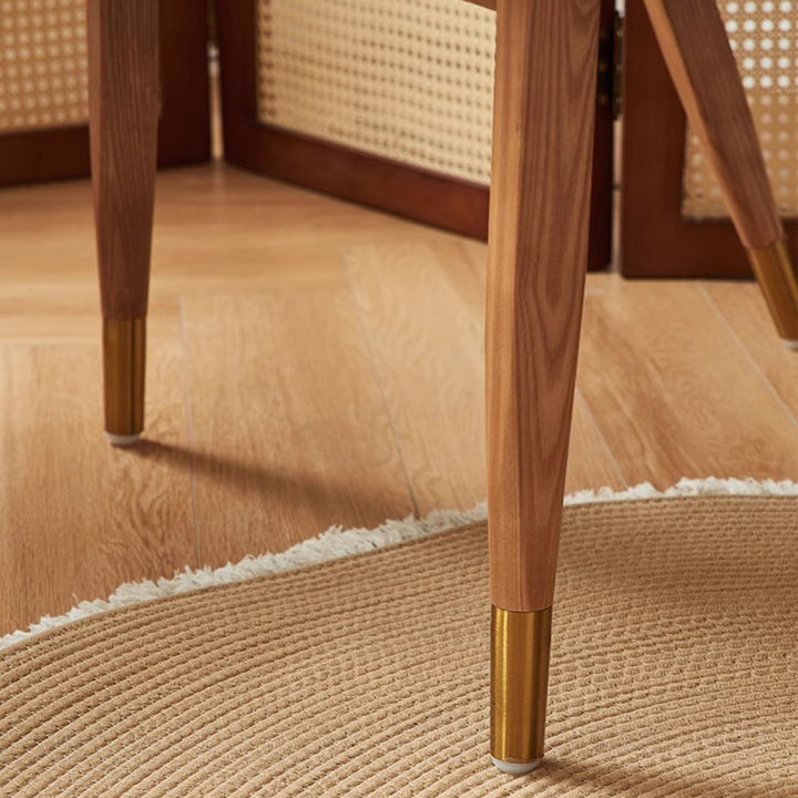 MAS-2873 Masdio Mid-Century Rattan Dining Chair