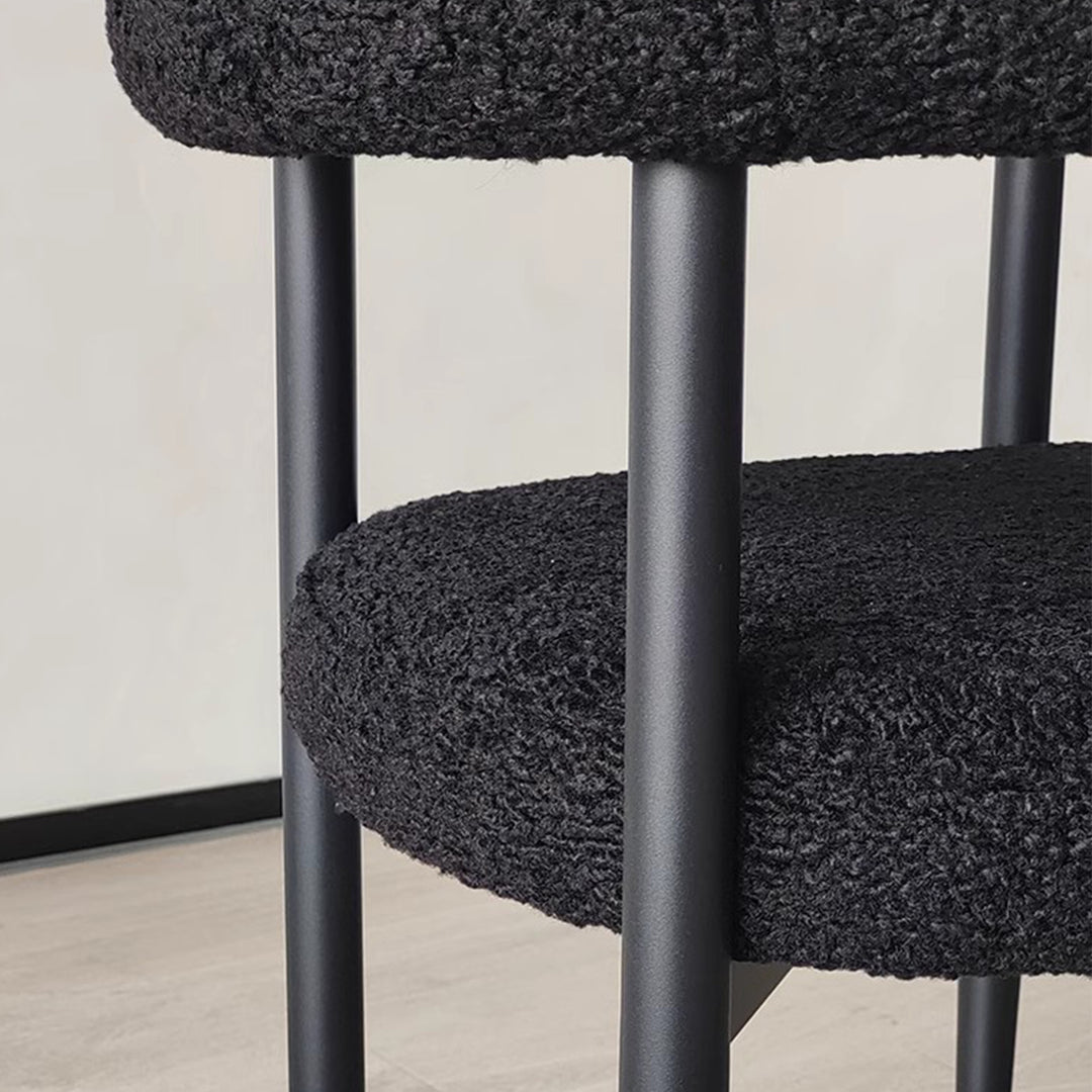 MAS-2874 Masdio Modern Boucle Dining Chair