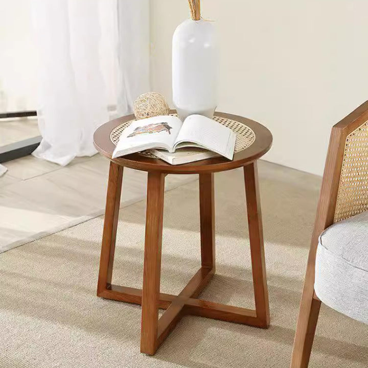 MAS-2875 Masdio Rustic Rattan Dining Chair
