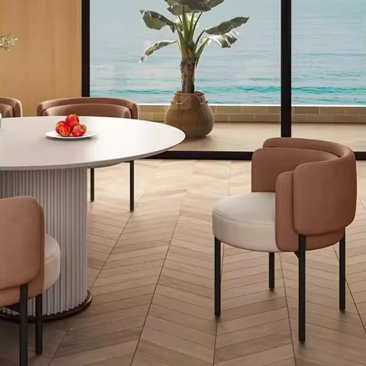 MAS-2878 Masdio Modern Leathaire Dining Chair