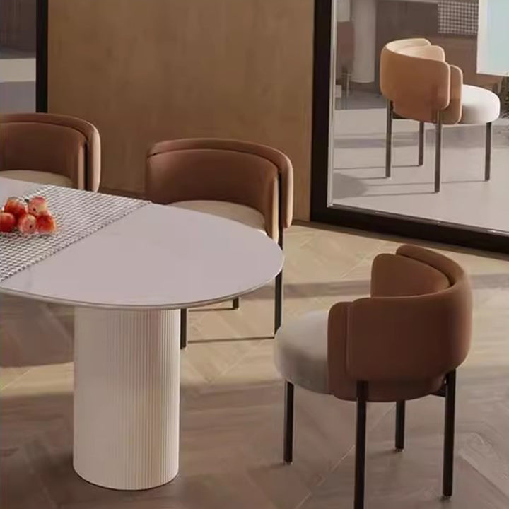MAS-2878 Masdio Modern Leathaire Dining Chair