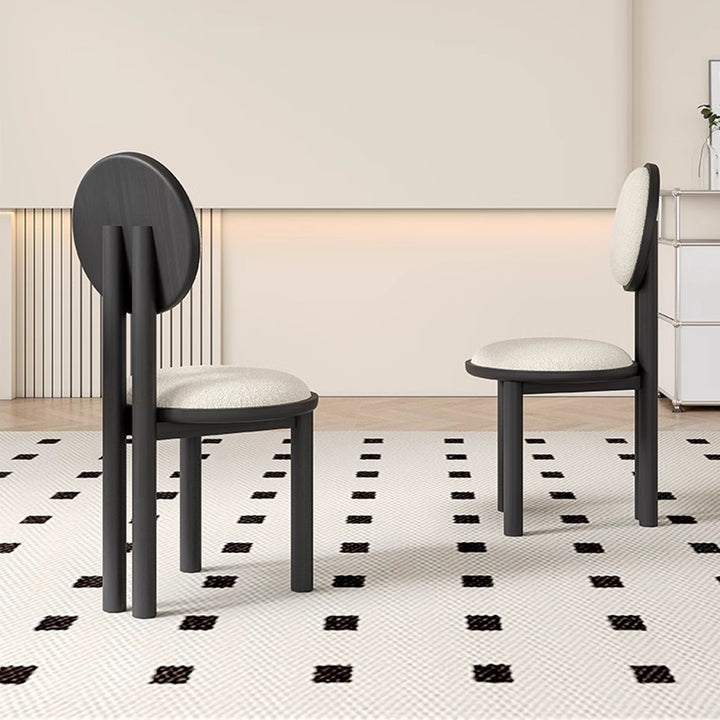 MAS-2882 Masdio Oriental Boucle Dining Chair