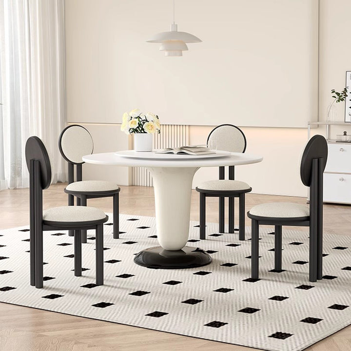 MAS-2882 Masdio Oriental Boucle Dining Chair