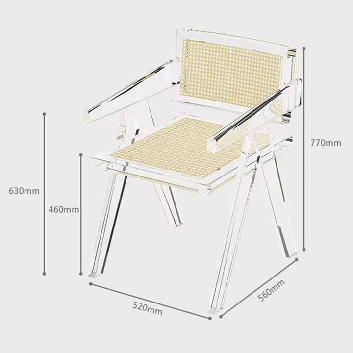 MAS-2883 Masdio Modern Rattan Dining Chair