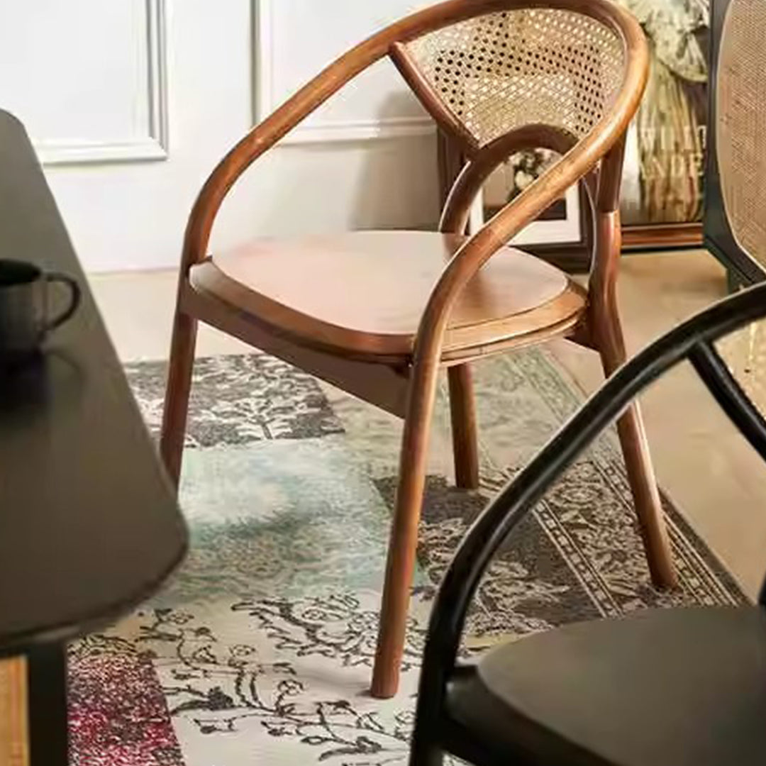 MAS-2885 Masdio Rustic Rattan Dining Chair