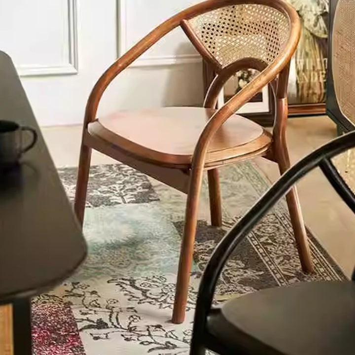 MAS-2885 Masdio Rustic Rattan Dining Chair