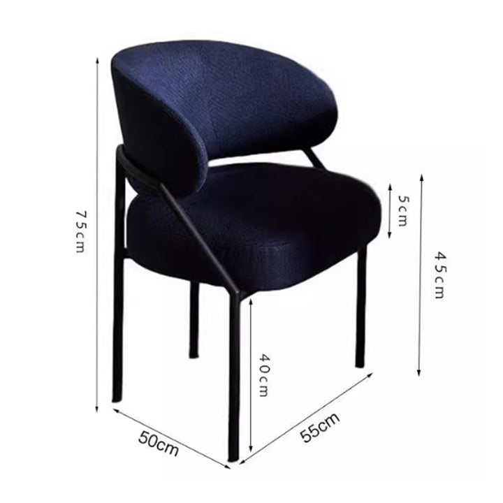 MAS-2888 Masdio Modern Velvet Dining Chair