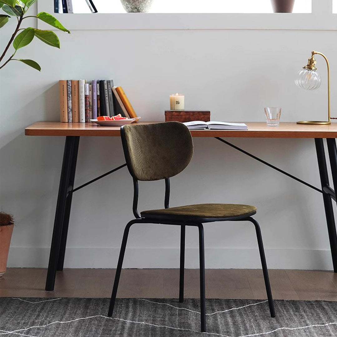 MAS-2889 Masdio Modern Suede Dining Chair